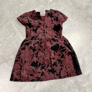 Zara velvet dress girls size 6